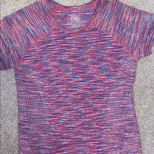 Athleta girl multicolored athletic shirt